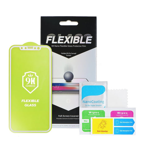 Удароустойчив Протектор за iPhone 6/6s, Bestsuit Flexible 5D Glass, Бял (4)