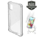 Противоударен Хибриден Калъф за Samsung A51, 4Smarts Ibiza Case, Прозрачен