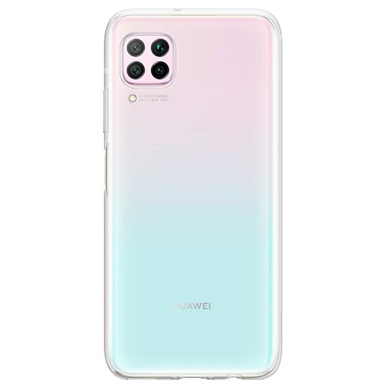 Оригинален Силиконов Калъф за Huawei P40 Lite Soft TPU Case, Прозрачен