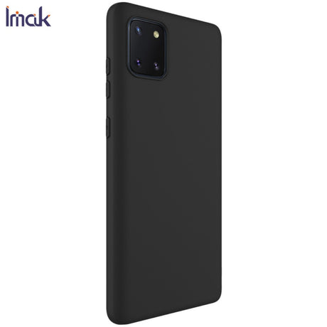 Силиконов Калъф за Samsung Note 10 Lite, Imak UC-1 Case, Черен (3)