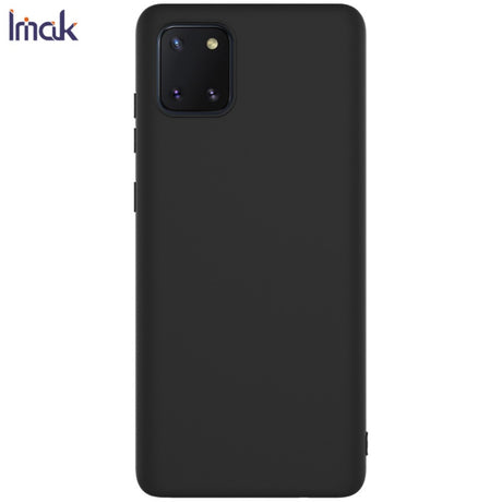 Силиконов Калъф за Samsung Note 10 Lite, Imak UC-1 Case, Черен (5)