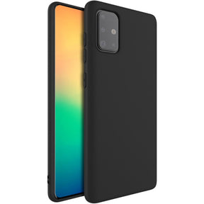 Силиконов Калъф за Samsung A51, Imak UC-1 Case, Черен