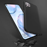 Силиконов Калъф за Huawei P40 Lite, Twill Case, Черен (3)