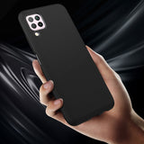Силиконов Калъф за Huawei P40 Lite, Twill Case, Черен (2)
