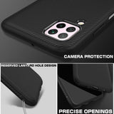 Силиконов Калъф за Huawei P40 Lite, Twill Case, Черен (6)