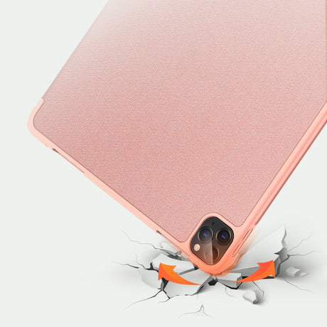 Калъф с Pen Поставка за iPad Pro 11, Dux Ducis Domo Case, Розов (6)