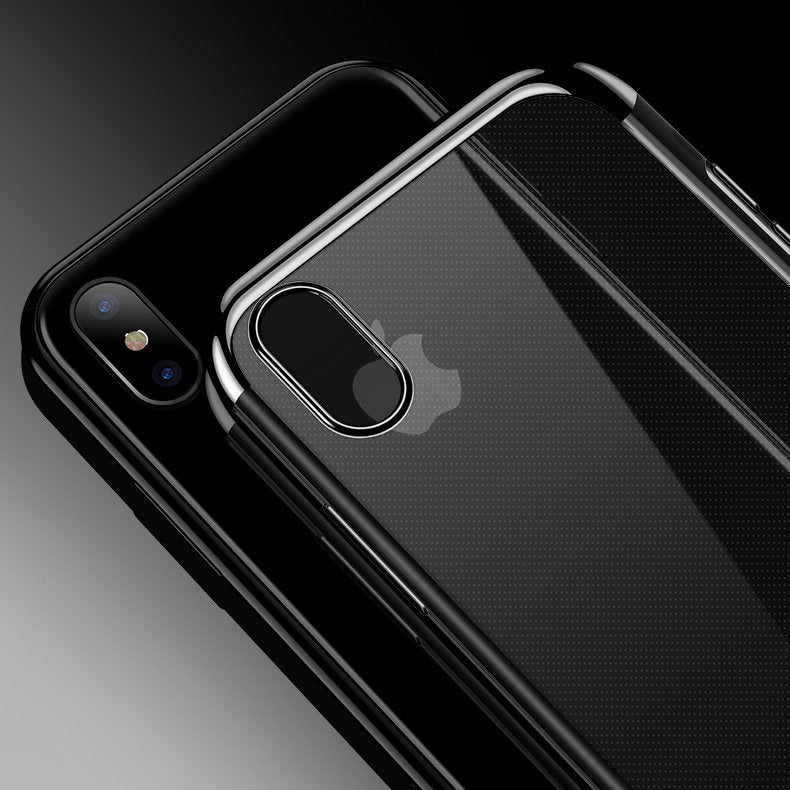 Силиконов Калъф за Huawei P30 Lite, Forcel Electro Case, Черен (5)