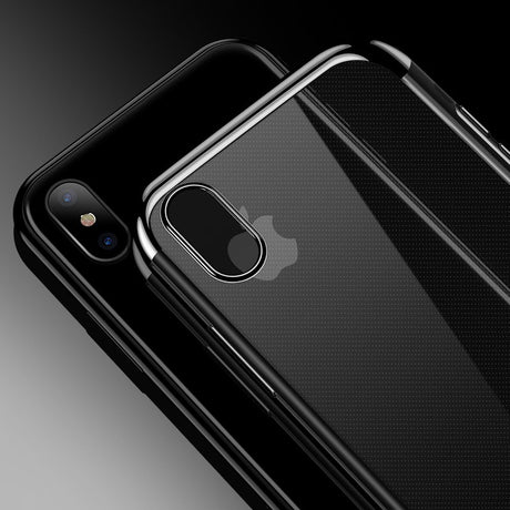 Силиконов Калъф за Huawei P30 Lite, Forcel Electro Case, Черен (5)