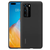 Оригинален Силиконов Калъф за Huawei P40 Pro Soft Silicone Case, Черен