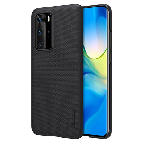 Калъф с Поставка за Huawei P40 Pro, Nillkin Super Frosted Case, Черен