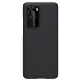 Калъф с Поставка за Huawei P40 Pro, Nillkin Super Frosted Case, Черен (8)