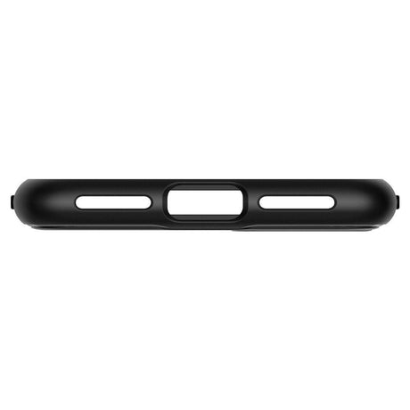 Противоударен Силиконов Калъф за iPhone SE 2022/2020 8/7, Spigen Core Armor Case, Черен (6)