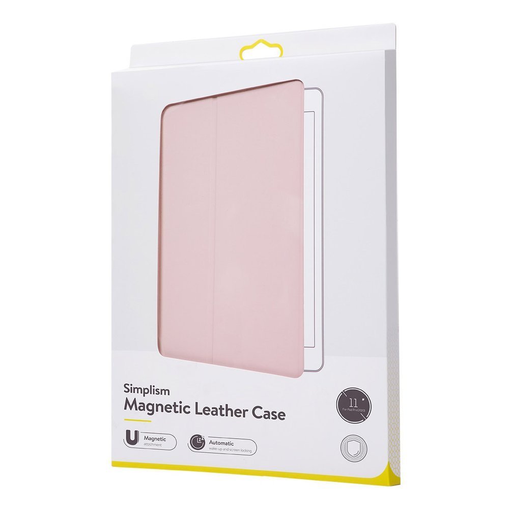 Защитен Калъф за iPad Pro 12.9" 2022-2018/ Air 13, Baseus Magnetic Case, Розов (8)