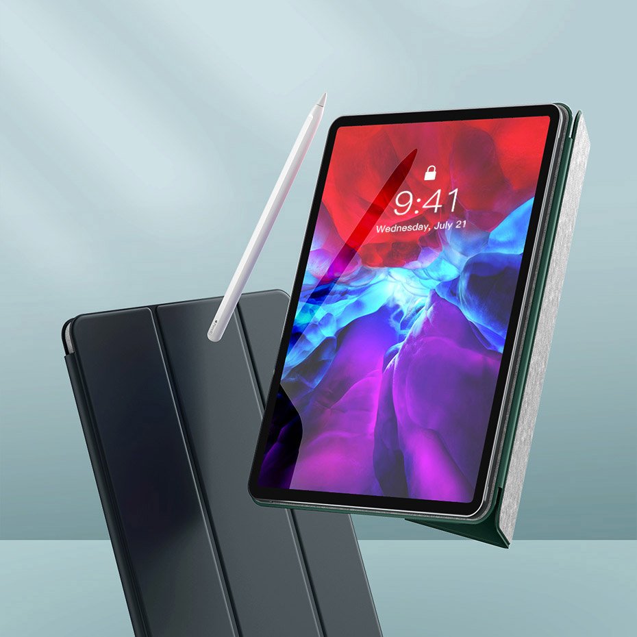 Защитен Калъф за iPad Air 11" 2026-2020, Baseus Magnetic Case, Черен (2)