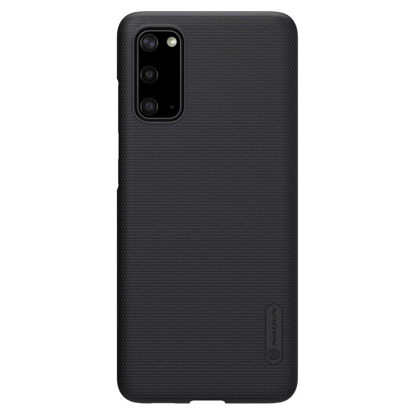 Калъф с Поставка за Samsung S20, Nillkin Super Frosted Case, Черен (8)