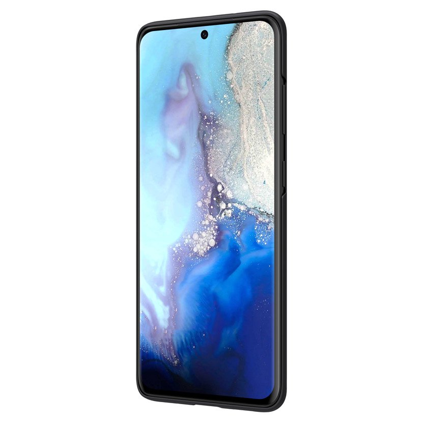 Калъф с Поставка за Samsung S20, Nillkin Super Frosted Case, Черен (8)