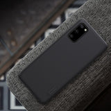 Калъф с Поставка за Samsung S20, Nillkin Super Frosted Case, Черен (4)