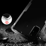 Противоударен Силиконов Калъф за Samsung S20, Nillkin Shockproof Case, Прозрачен (7)
