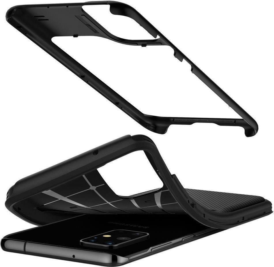 Противоударен Хибриден Калъф за Samsung S20, Spigen Hybrid NX Case, Черен (4)