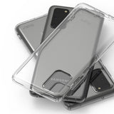 Противоударен Силиконов Калъф за Samsung S20 Plus, Ringke Air S Case, Прозрачен (4)