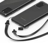 Противоударен Силиконов Калъф за Samsung S20 Plus, Ringke Air S Case, Прозрачен (8)