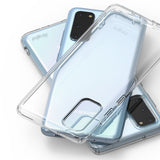 Противоударен Силиконов Калъф за Samsung S20, Ringke Air S Case, Прозрачен (3)
