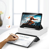 Калъф с Pen Поставка за iPad Pro 12.9" 2022-2018/ Air 13, Dux Ducis Domo Case, Черен (4)