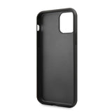 Луксозен Калъф за iPhone 11 Pro, Karl Lagerfeld Iconic Glitter Head Case, Черен (6)