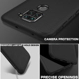 Силиконов Калъф за Xiaomi Redmi Note 9, Twill Case, Черен (7)