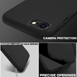 Силиконов Калъф за iPhone SE 2022/2020 8/7, Twill Case, Черен (7)