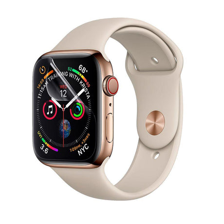 Удароустойчив Протектор за Apple Watch SE/ 6/ 5/ 4 44 mm, Spigen Neoflex Glass, Прозрачен (6)