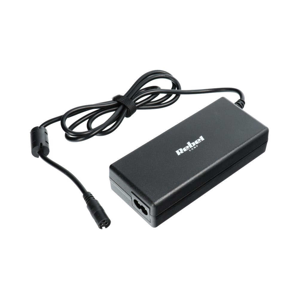 Универсално Зарядно за Лаптоп, Rebel 90W, Черен (2)