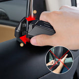 Стойка за Облегалката на Автомобилна Седялка, Baseus Car Mount, Черен (3)