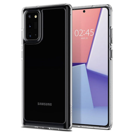 Противоударен Хибриден Калъф за Samsung Note 20 Ultra, Spigen Ultra Hybrid Case, Прозрачен (2)