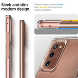 Противоударен Хибриден Калъф за Samsung Note 20 Ultra, Spigen Ultra Hybrid Case, Прозрачен (6)