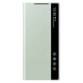 Оригинален Активен Калъф за Samsung Note 20 Clear View Cover Book Case Ef-Zn980cme, Зелен