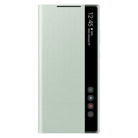 Оригинален Активен Калъф за Samsung Note 20 Clear View Cover Book Case Ef-Zn980cme, Зелен
