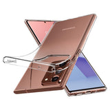 Противоударен Силиконов Калъф за Samsung Note 20 Ultra, Spigen Liquid Crystal Case, Прозрачен (5)