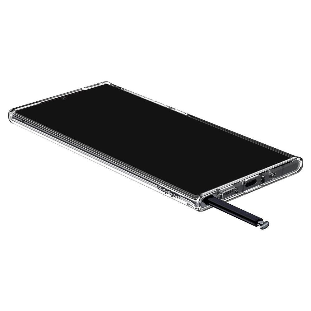 Противоударен Хибриден Калъф за Samsung Note 20, Spigen Ultra Hybrid Case, Прозрачен (6)