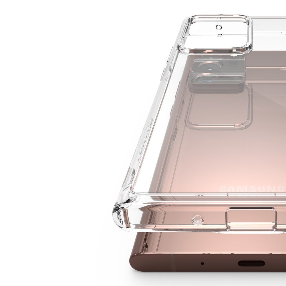 Противоударен Хибриден Калъф за Samsung Note 20 Ultra, Ringke Fusion Case, Прозрачен (4)