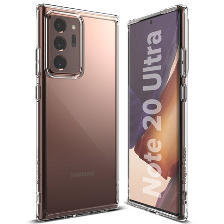 Противоударен Хибриден Калъф за Samsung Note 20 Ultra, Ringke Fusion Case, Прозрачен (2)