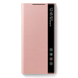 Оригинален Активен Калъф за Samsung Note 20 Clear View Cover Book Case Ef-Zn980cae, Кафяв