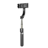 Блутут Селфи Стик с Трипод и Стабилизация, Gimbal Controll Wireless Stand, Черен (7)