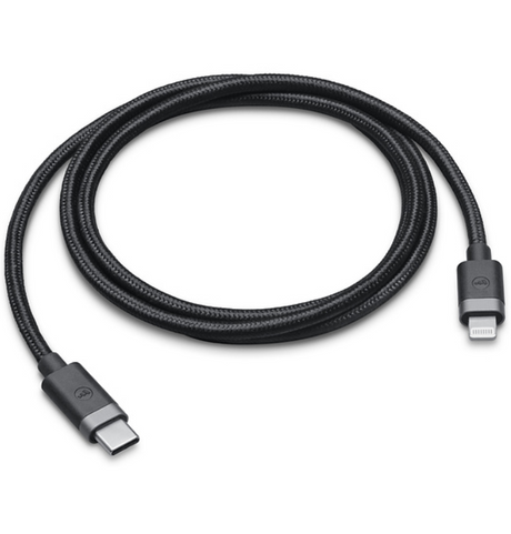USB-C Кабел за iPhone, Mophie (Lightning) 1m, Черен (5)