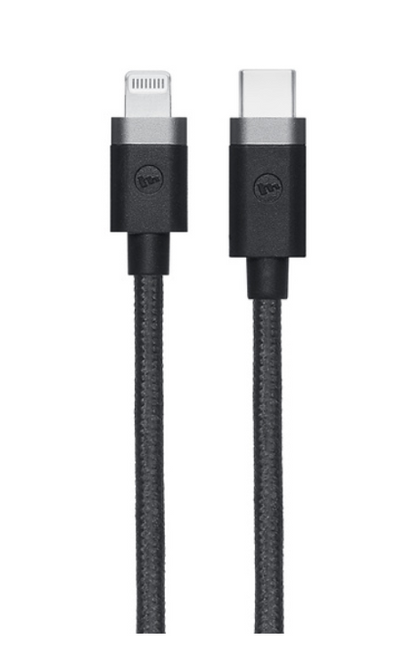 USB-C Кабел за iPhone, Mophie (Lightning) 1m, Черен (4)