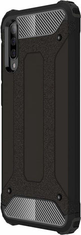 Противоударен Хибриден Калъф за Samsung A51, Forcell Armor Case, Черен