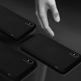 Силиконов Калъф за Huawei Y6P, Liquid Soft Case, Черен (4)