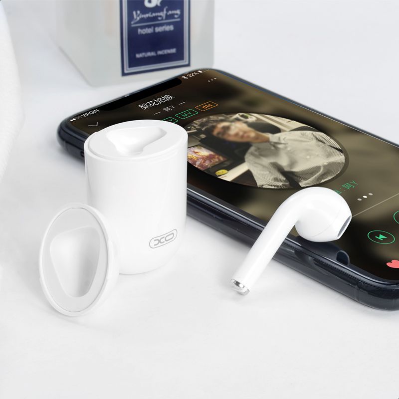 Безжична Слушалка, XO Touch Handsfree Bluetooth Single, Бял (3)