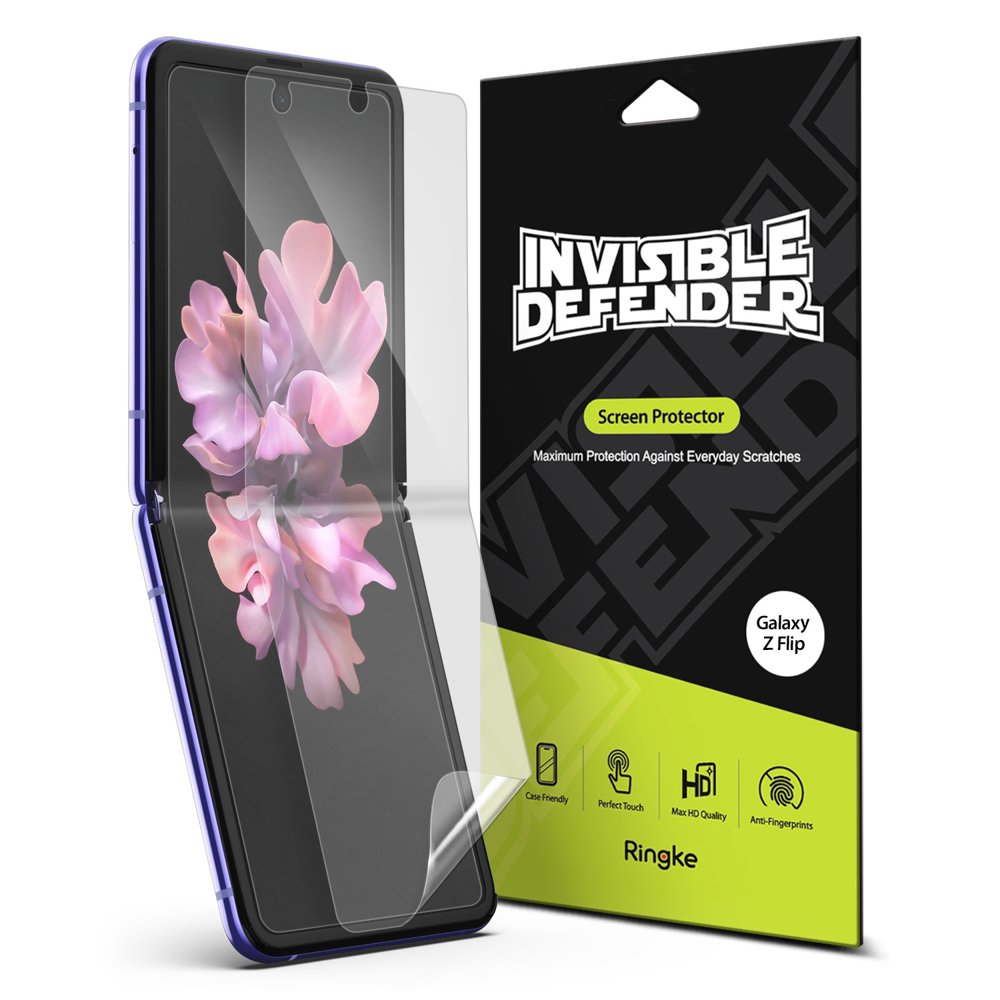 Гъвкав Протектор за Samsung Z Flip, Ringke Defender Glass, Прозрачен