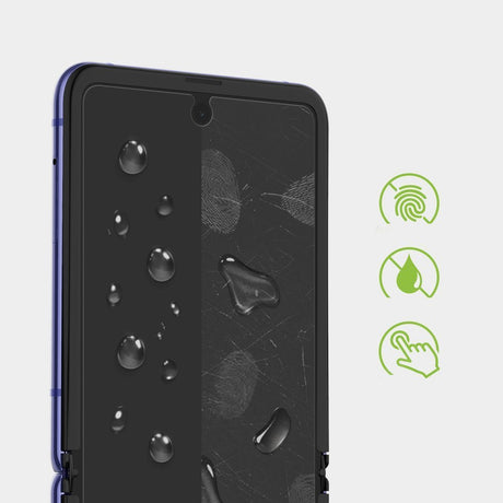 Гъвкав Протектор за Samsung Z Flip, Ringke Defender Glass, Прозрачен (2)